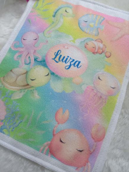 Toalhinha Personalizada Sublimação.