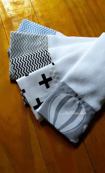 10x Fraldinha Boca, Babete, 100% Algodão, Enxoval do Bebê.