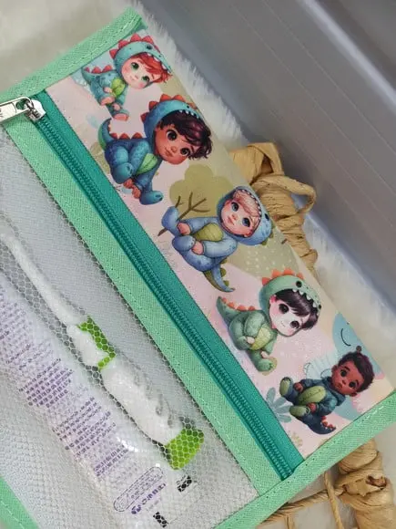 1x Estojo Higiene Bucal Personalizado com 1x Toalhinha.