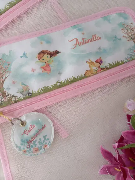 1x Saquinho de Maternidade Personalizado, Temas, Nome.