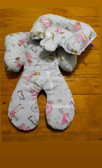 Almofada Redutor Bebê Conforto Encosto Anatomico Colchonete