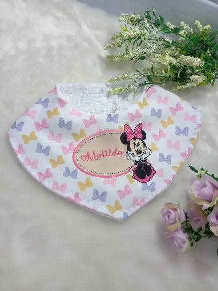 Babador Bandana Personalizado em Sublimação.