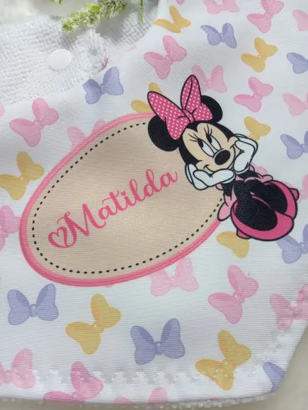 Babador Bandana Personalizado em Sublimação.