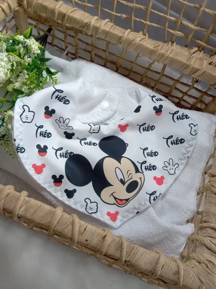 Babador Bandana Personalizado em Sublimação.