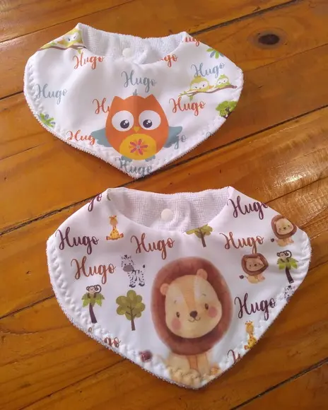 Babador Bandana Personalizado em Sublimação.