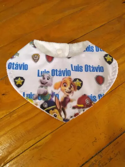 Babador Bandana Personalizado em Sublimação.