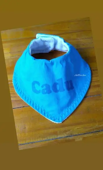 Babador Bandana Personalizado em Sublimação.