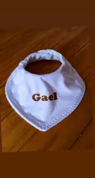 Babador Bandana Personalizado em Sublimação.