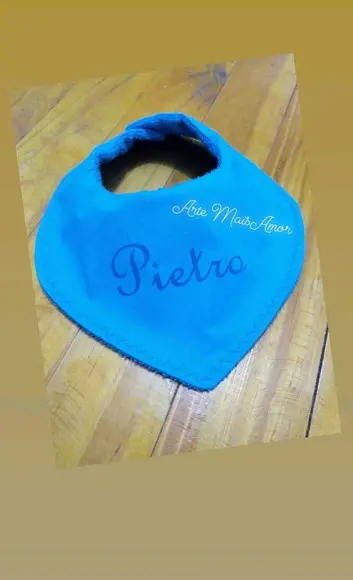 Babador Bandana Personalizado em Sublimação.