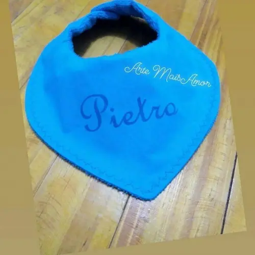 Babador Bandana Personalizado em Sublimação.