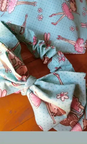 Babador e Laço Infantil.