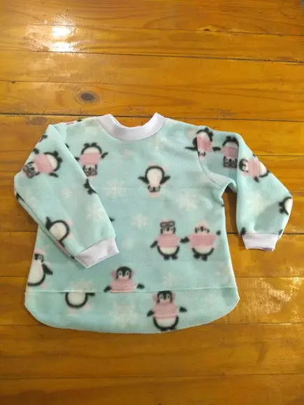 Blusa Infantil de Inverno Microsoft. ( 1 ano )