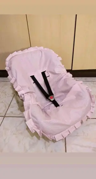 Capa para Bebê Conforto em Tecido.