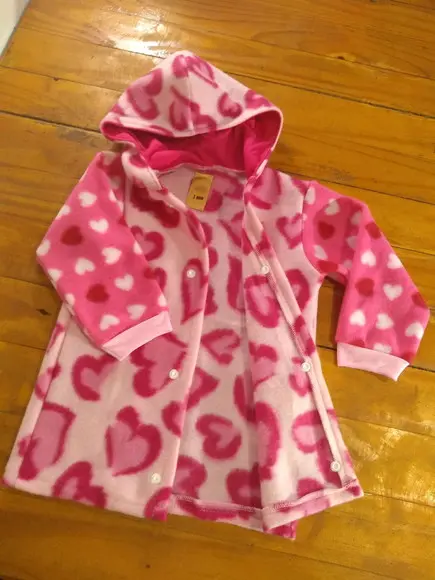 Casaco Com Capuz Infantil De Inverno Microsoft. ( 1 Ano )