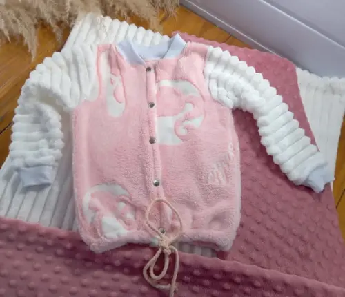 Casaco, Jaqueta Infantil em Fleece 1/2