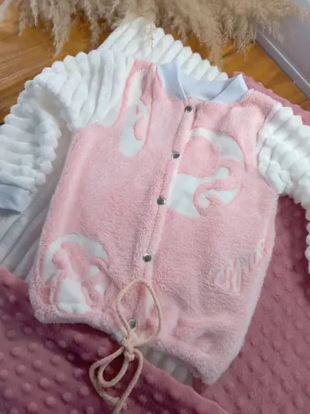 Casaco, Jaqueta Infantil em Fleece 1/2