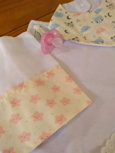 Conjunto de Fraldas de pano.