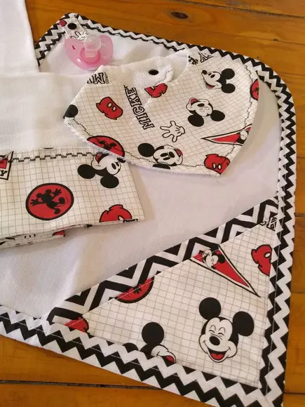 Conjunto de Fraldas de pano.