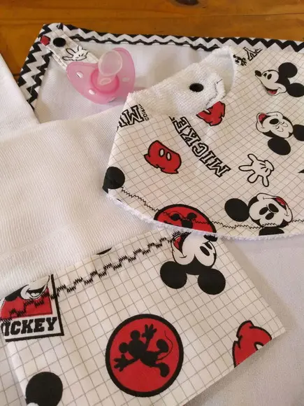 Conjunto de Fraldas de pano.