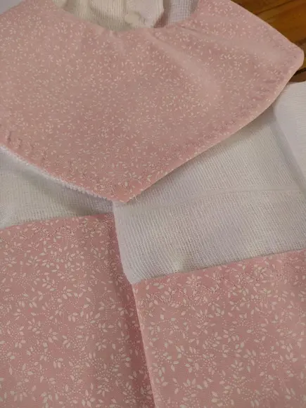 Conjunto de Fraldas de pano.