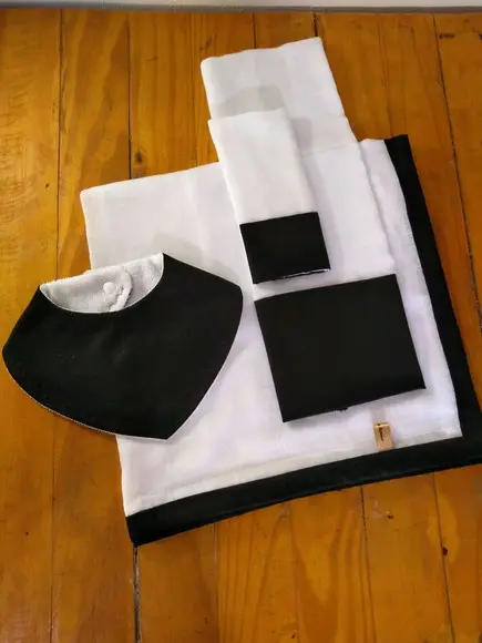 Conjunto de Fraldas de pano.