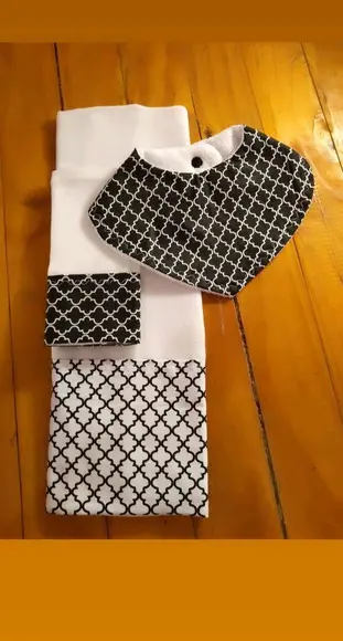 Conjunto de Fraldas de pano.