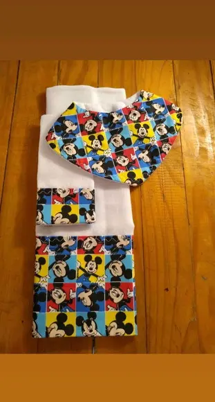 Conjunto de Fraldas de pano.