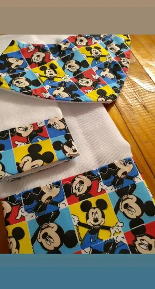 Conjunto de Fraldas de pano.