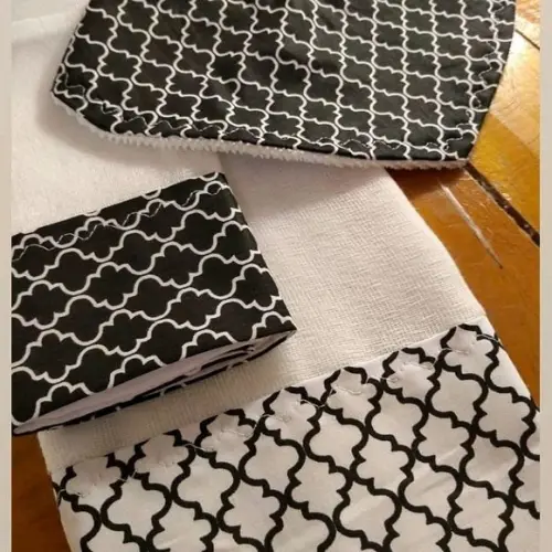 Conjunto de Fraldas de pano.