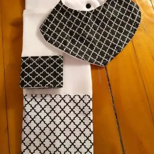 Conjunto de Fraldas de pano.