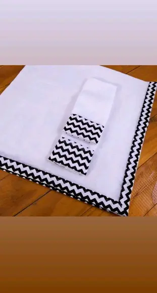 Conjunto de Fraldas de pano.