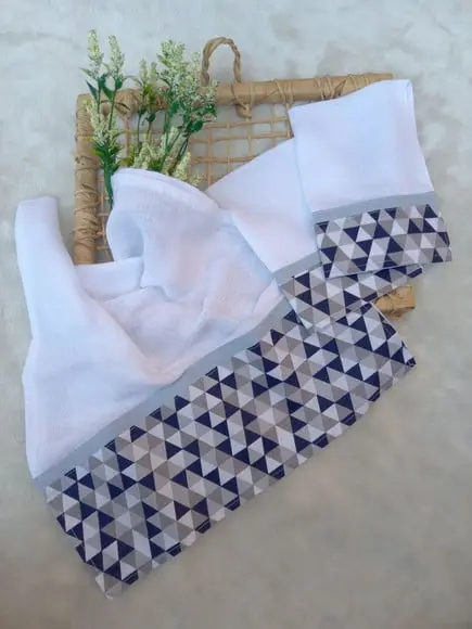 Conjunto de Fraldas de Pano.