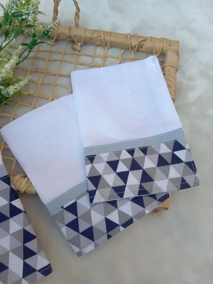 Conjunto de Fraldas de Pano.