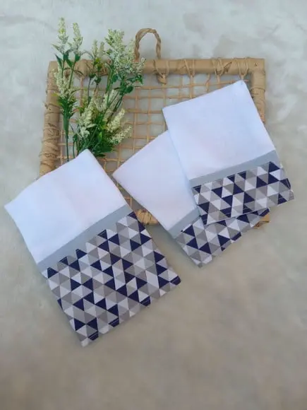 Conjunto de Fraldas de Pano.