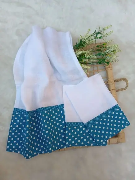 Conjunto de Fraldas de Pano.