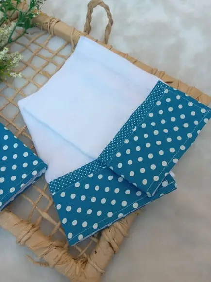 Conjunto de Fraldas de Pano.