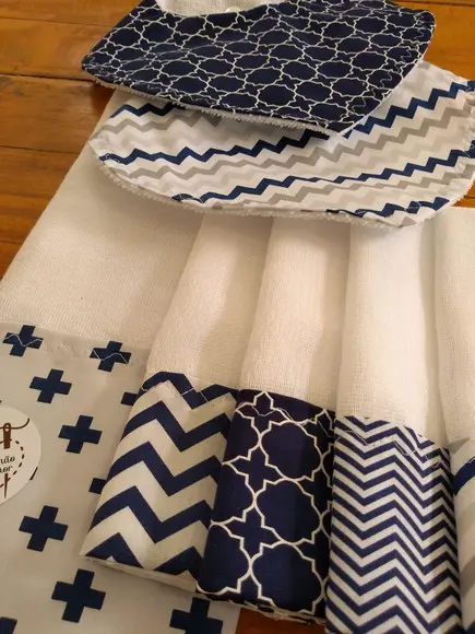 Conjunto de Fraldas de Pano.