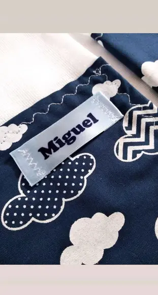 Conjunto de Fraldas, Personalizado com nome.