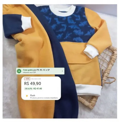 Conjunto Infantil, Soft, Quentinho 4 Anos