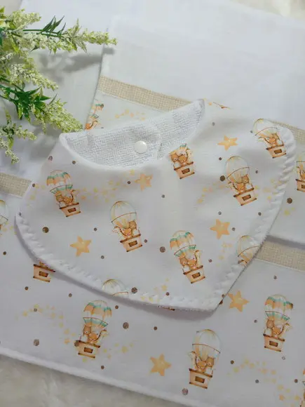 Conjunto, Fraldas de Pano Grossa Premium...