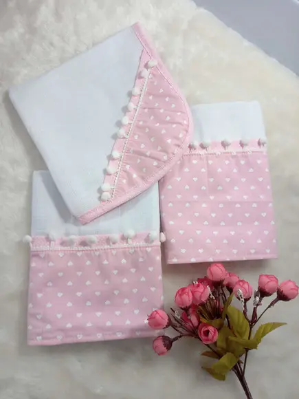 Conjunto, Fraldas de Pano Grossa Premium...