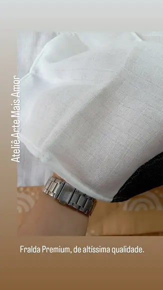 Conjunto, Fraldas de Pano Grossa Premium...