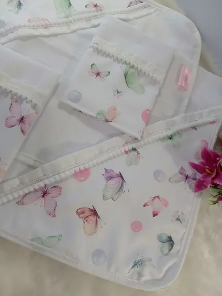Conjunto, Fraldas de Pano Grossa Premium...