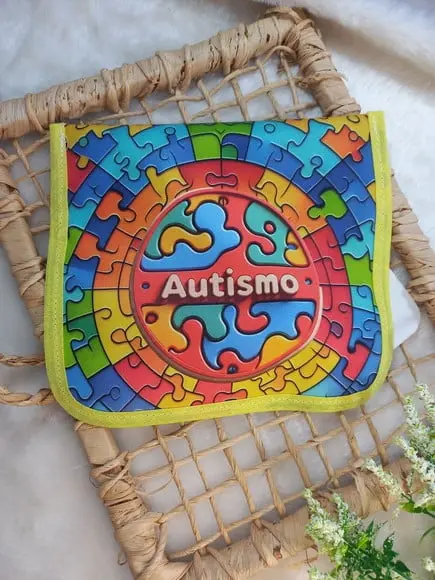 Estojo Higiene Bucal Personalizado Autismo Avatar