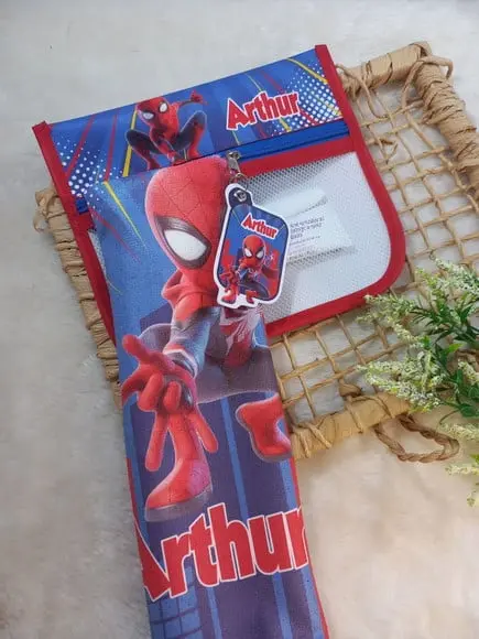 Estojo Higiene Bucal Personalizado com Toalhinha.