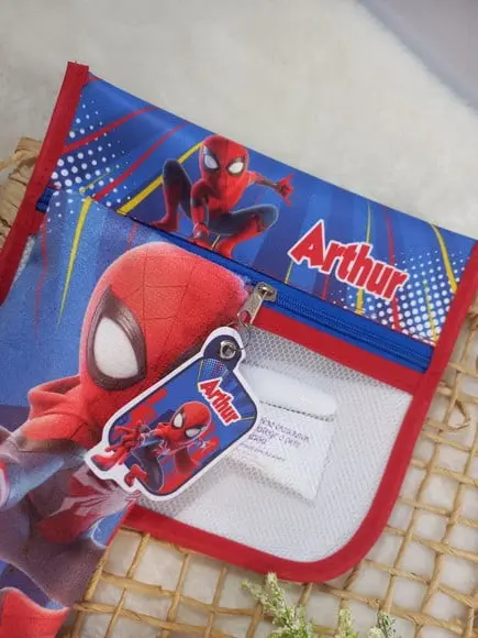 Estojo Higiene Bucal Personalizado com Toalhinha.