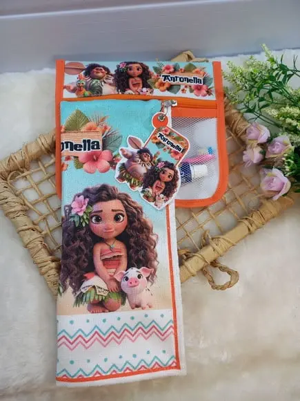 Estojo Higiene Bucal Personalizado com Toalhinha.