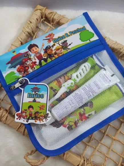 Estojo Higiene Bucal Personalizado com Toalhinha.