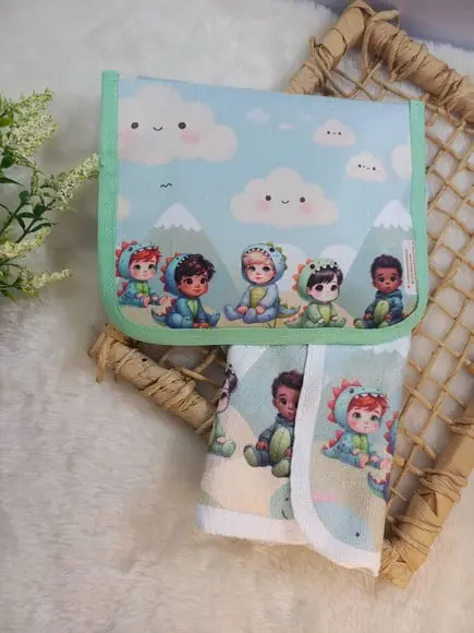 Estojo Higiene Bucal Personalizado com Toalhinha.