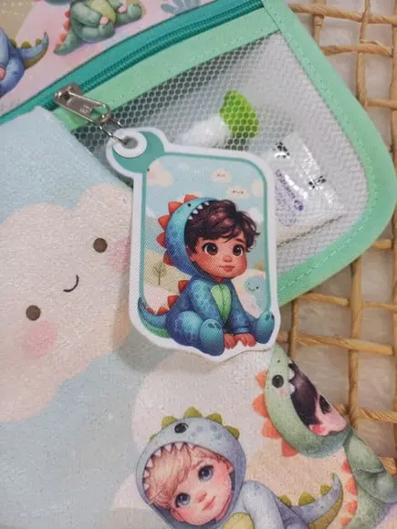 Estojo Higiene Bucal Personalizado com Toalhinha.